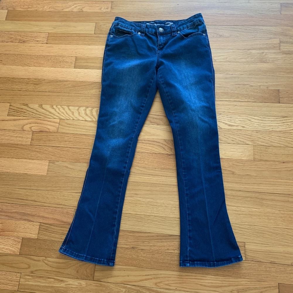 Seven7 Bootcut Jeans Rocker Slim Size 8